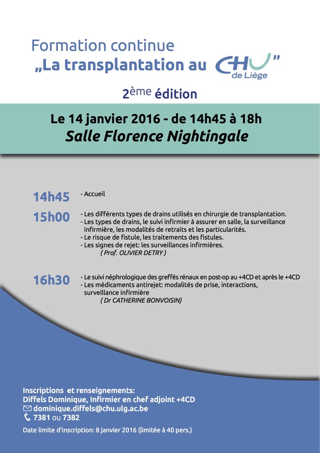 Affiche Formation Dom 2016